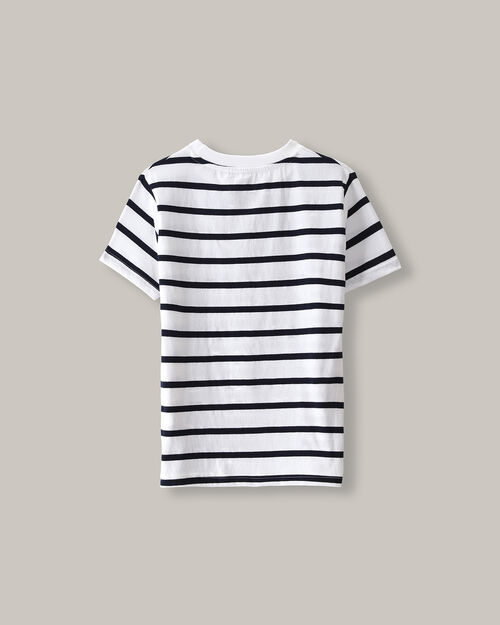 Playera Rayas Manga Corta